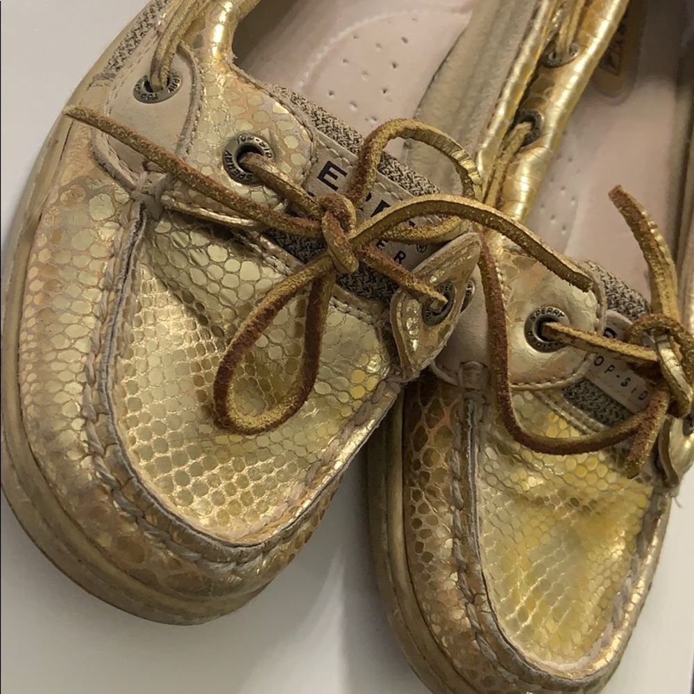 Sperry Gold Top Siders